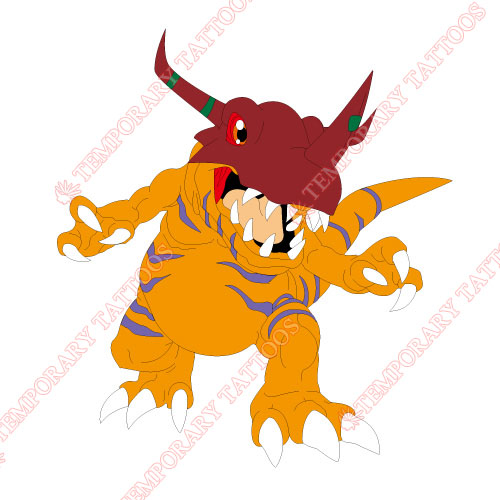 Digital Monsters Customize Temporary Tattoos Stickers NO.3532